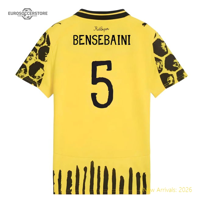 Official 2025-2026 Kidsuper X Borussia Dortmund Cwc Shirt - Kids (Bensebaini