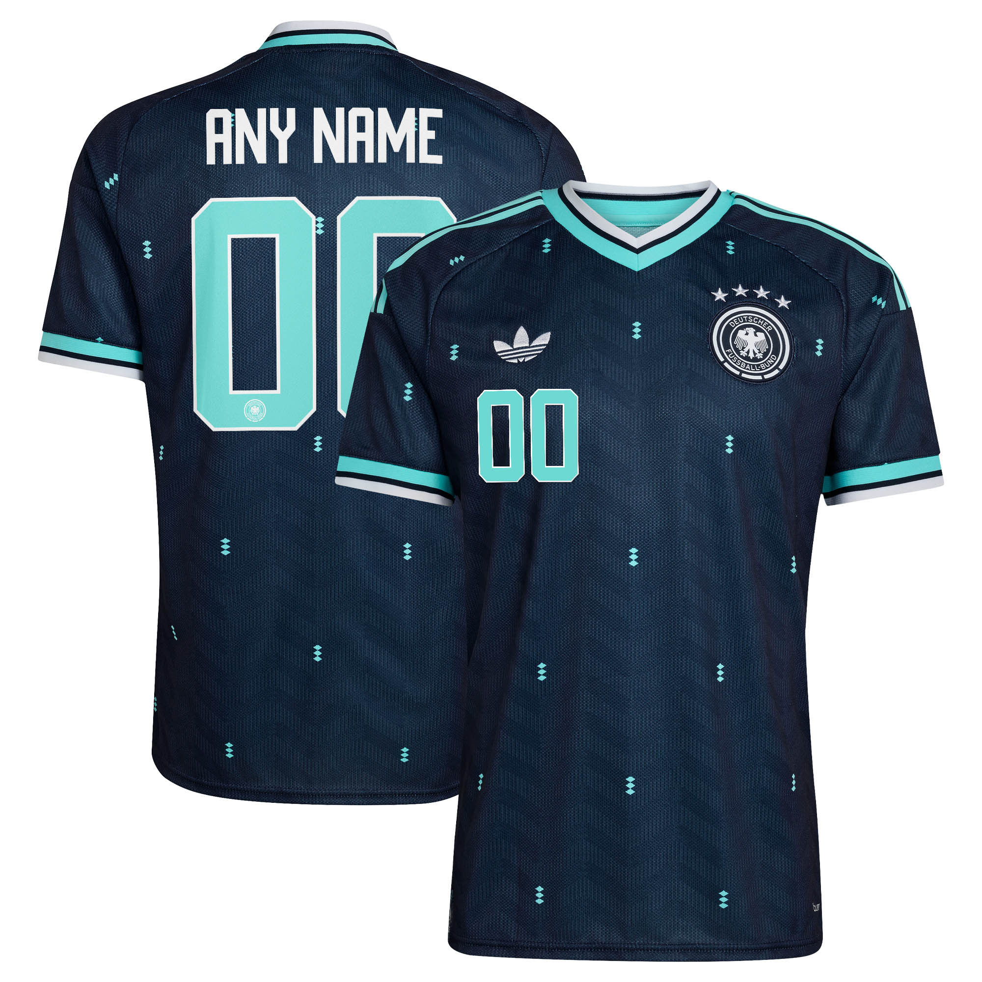 [JED] Women's Germany National Team 2026 Away Replica Custom Jersey - Navy