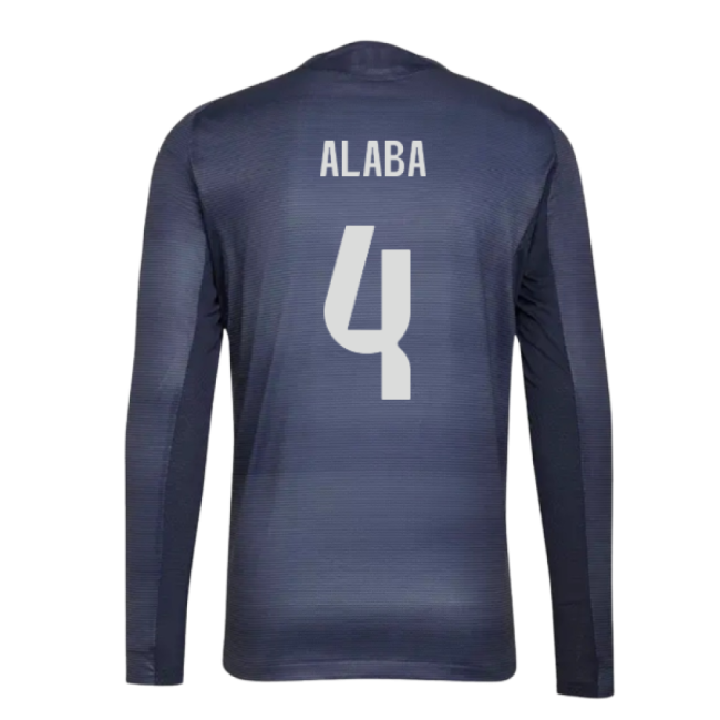 Authentic 2025-2026 Real Madrid Long Sleeve - NB Jersey