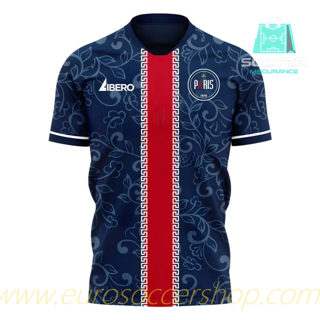 Paris 2025-2026 Home Concept Football Kit (Libero)