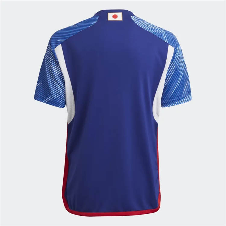 Durable Japan World Cup 2022 Home Blue Soccer Jersey Football Shirt