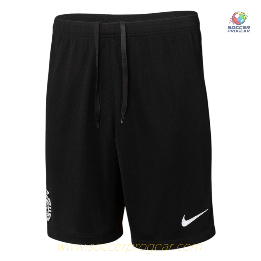 Sporting Children Away Football Soccer Jersey Team Jersey 2025-2026 Season Black