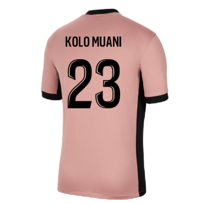 2024-2025 Paris Saint-germain Third Shirt (kolo Muani 23)