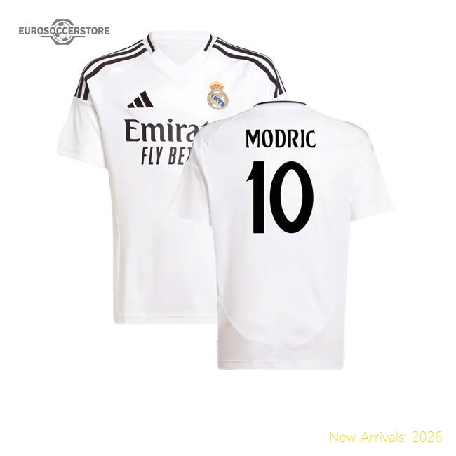 Real Madrid Children 2024 Home Jersey Shirt Football Fan Football Fan Game Day For Football Fans