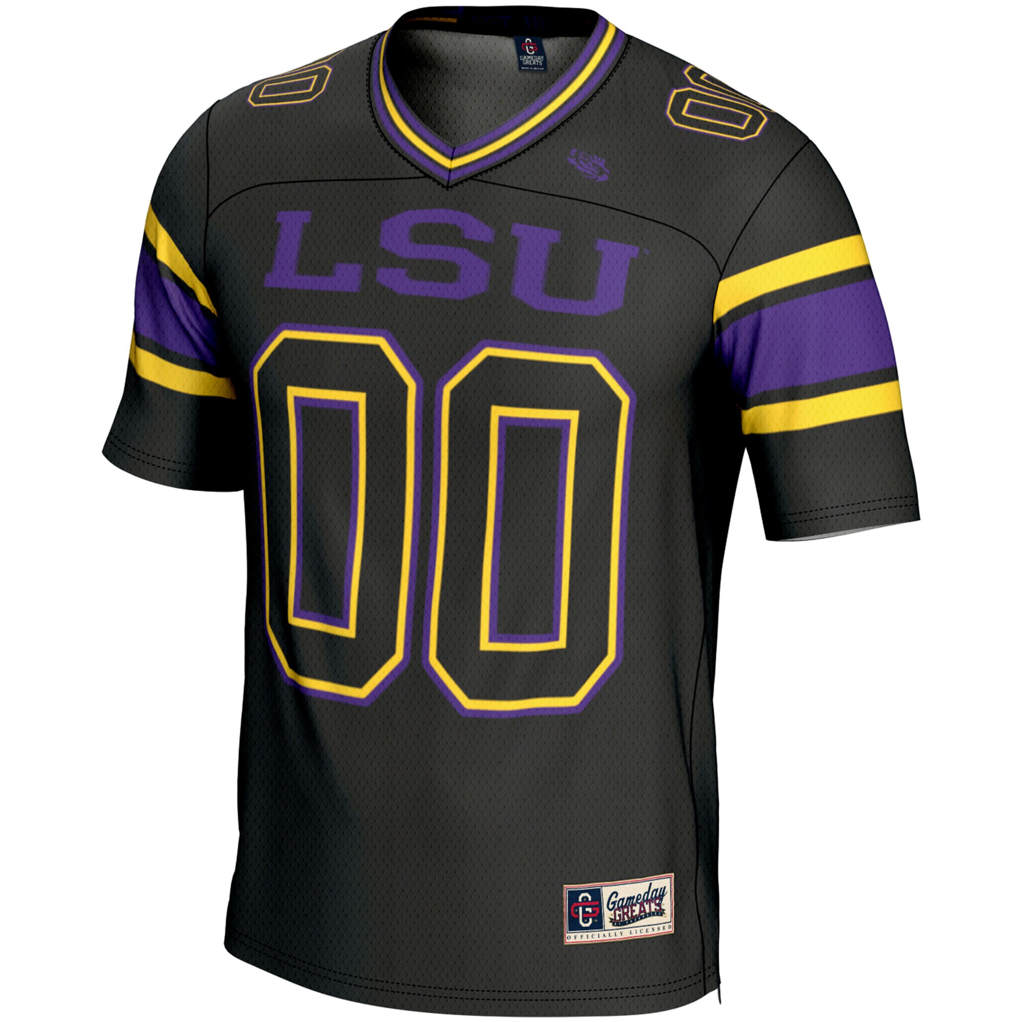 LSU Tigers GameDay Greats NIL Pick-A-Player Football Jersey - Black