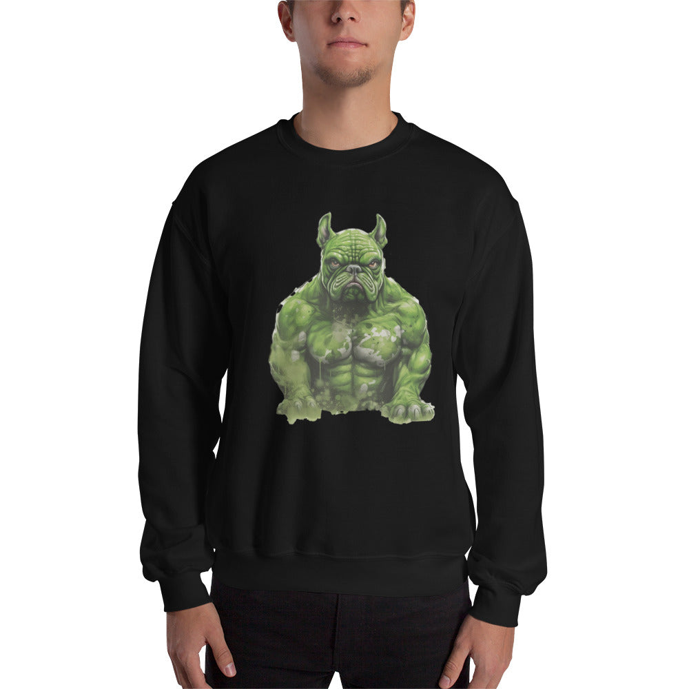Pet-Lover Unisex Frenchie Love Sweatshirt - Perfect Casual Wear & Uni...