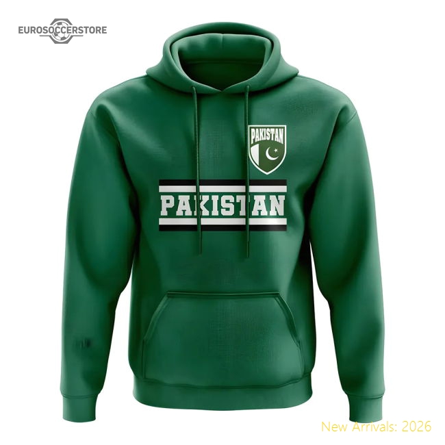 Excellent Pakistan Core Football Country Hoody (green) - Supporter Edition