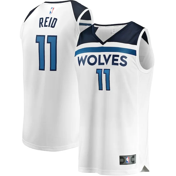 Championship Naz Reid MIN NBA Jersey - White - Affordable Price