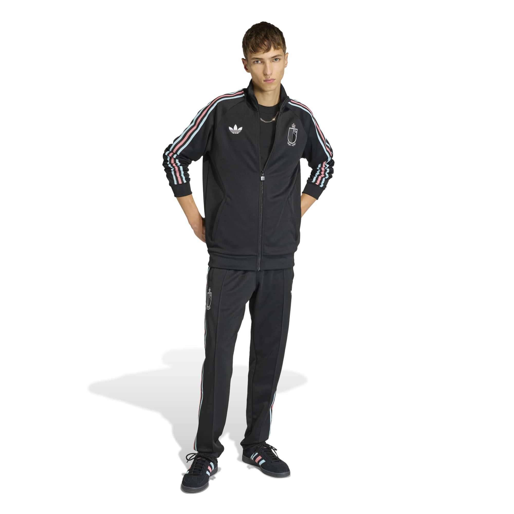 [SJH] Belgium National Team Originals Full-Zip Track Jacket - Black