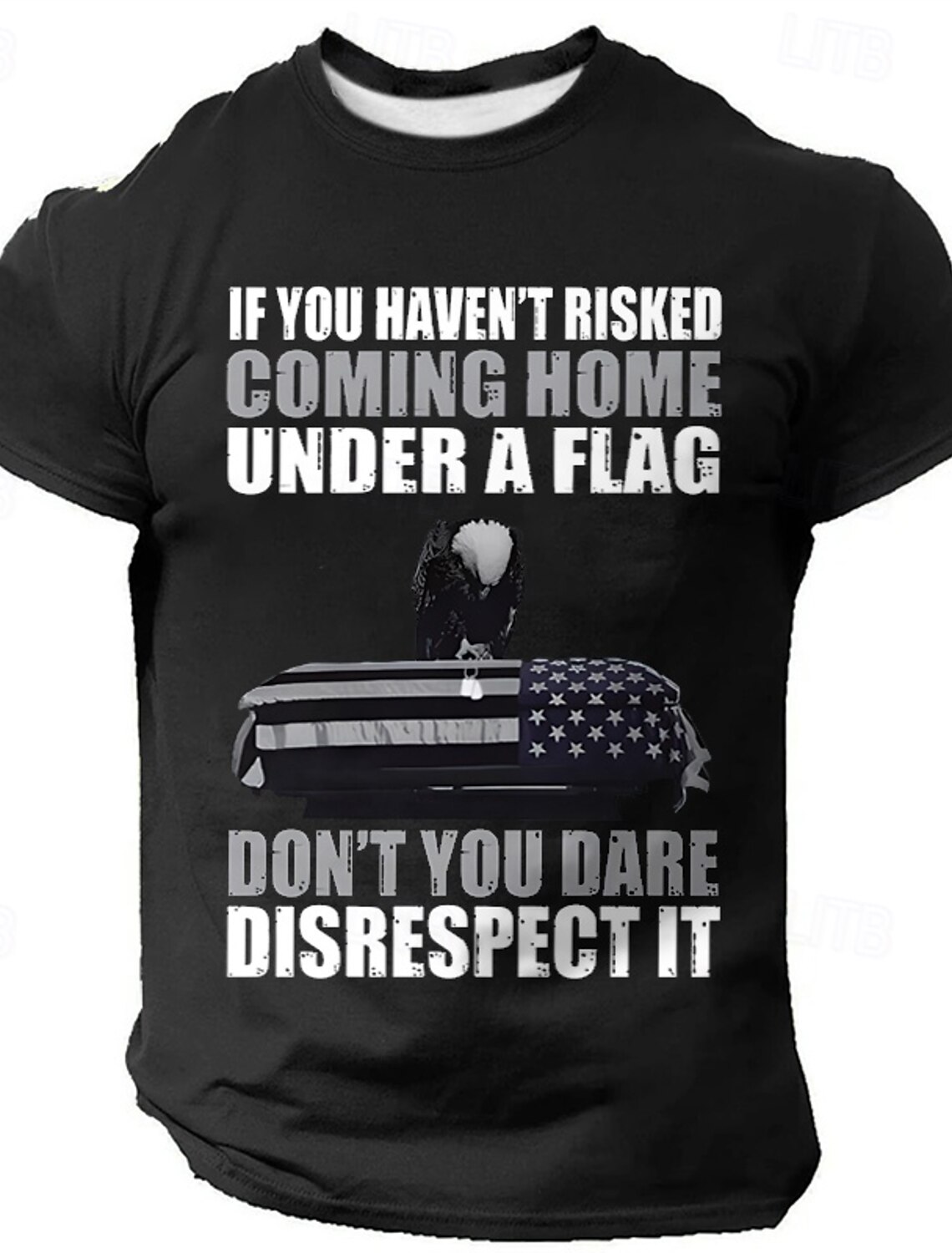 4th of July 2026 250th Memorial Day Men's Patriotic Patriot 3D Print US Flag Veteran Crew Neck Short Sleeve T-Shirt Daily Street