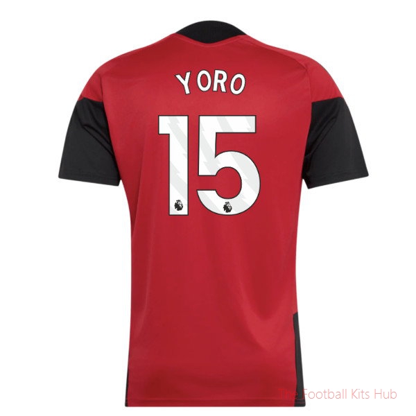 Manchester United 2026 2027 Training Jersey (Red) (Yoro 15)
