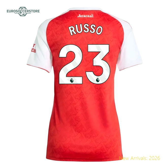 2025-2026 Arsenal Womens Stylish Russo Jersey Drycell Quick-dry