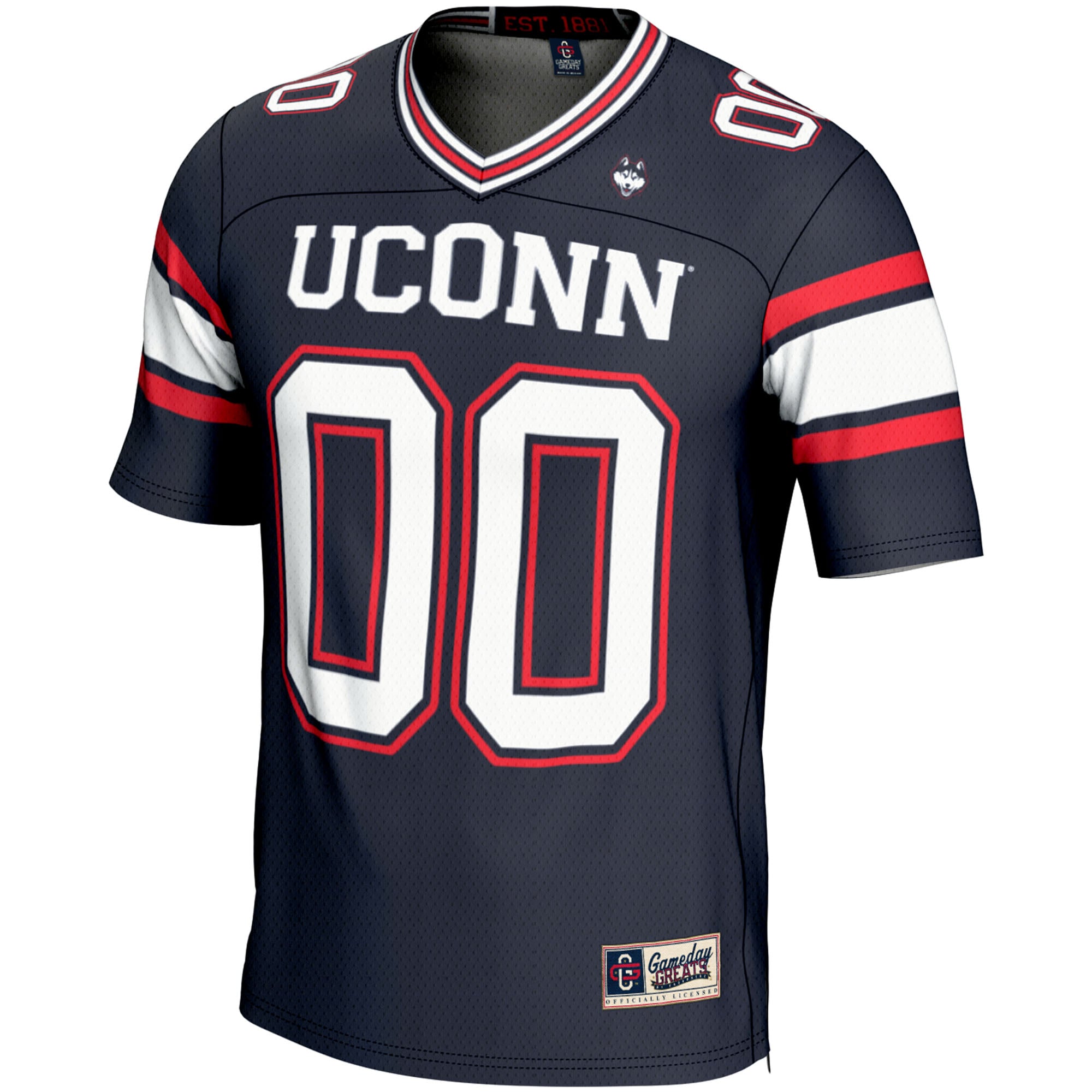 UConn Huskies GameDay Greats Youth NIL Pick-A-Player Football Jersey - Navy