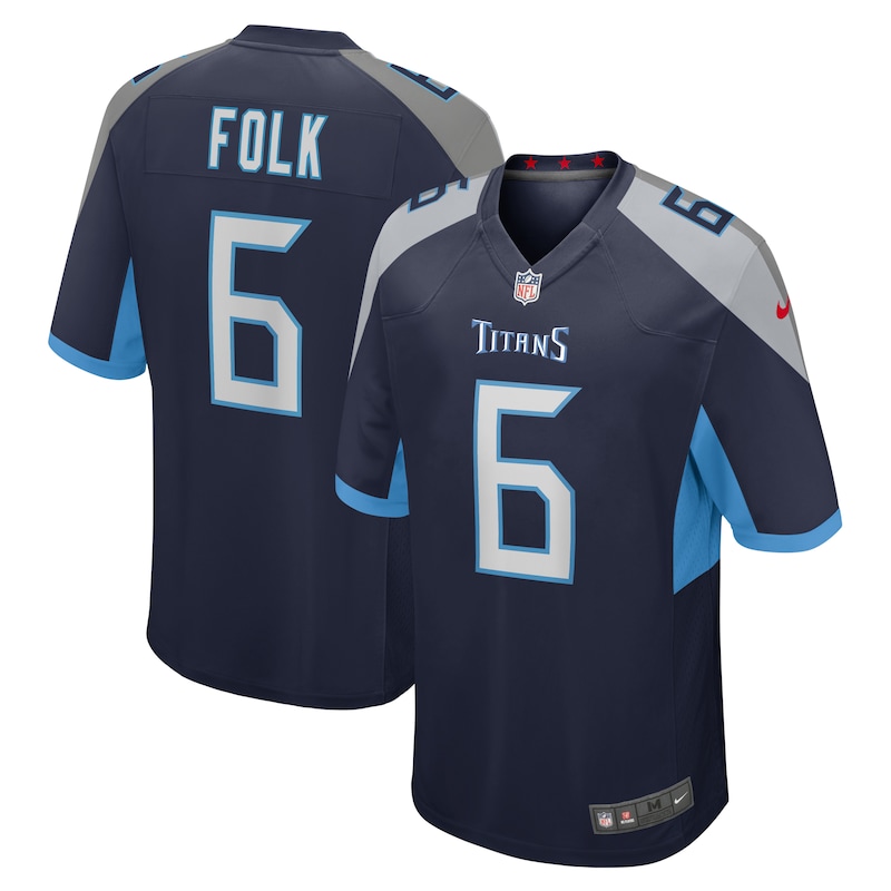 None Nick Folk TEN Titans Elite Collector's Item Game Day Wear