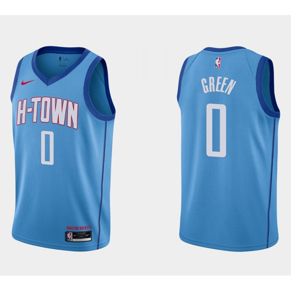 Durable Jersey Houston Rockets 0 Blue - City Edition - NBA Collection