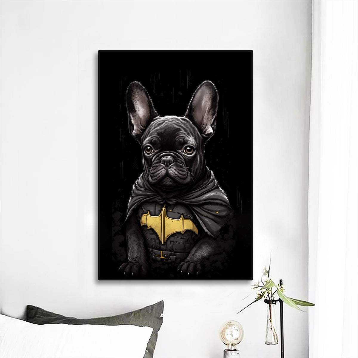 Comfortable French Bulldog Wall Decor - Modern Art Prints For Frenchi...