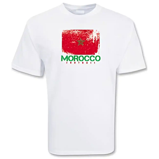 Pro-Grade Morocco Football T-Shirt Exclusive-Design World-Class