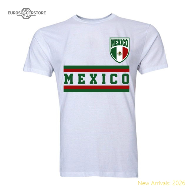 Aztec Warriors Core Football Country T-shirt (white) - Official Design