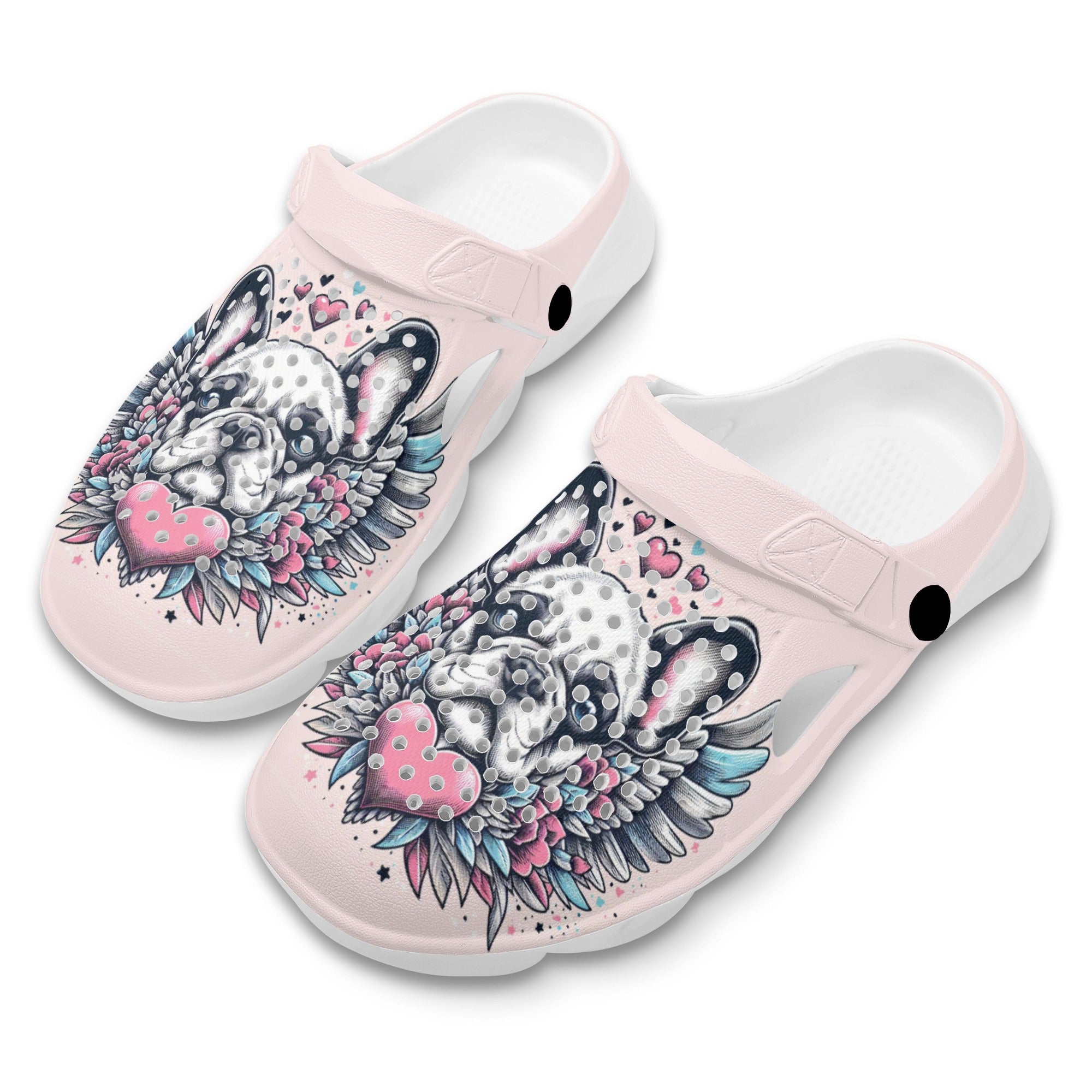 French Bulldog Jack Summer Hollow Out Clogs Cute Frenchie Essential