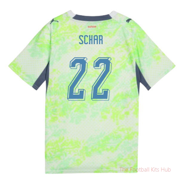 2026-2027 Switzerland Away Shirt (Kids) (Schar 22)