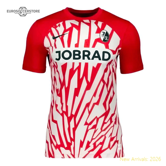 Premium-grade 2023-2024 Freiburg Home Shirt - Official Design
