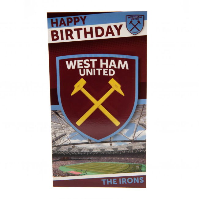 Licensed 2025-2026 West Ham English Football Home Strip