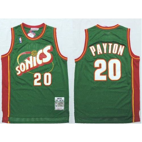 Raptors Green City Thunder #20 Mitchell And Ness Jersey - Economical