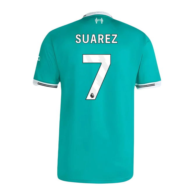 Suarez 7 Liverpool Club Trendy Third Team Kit