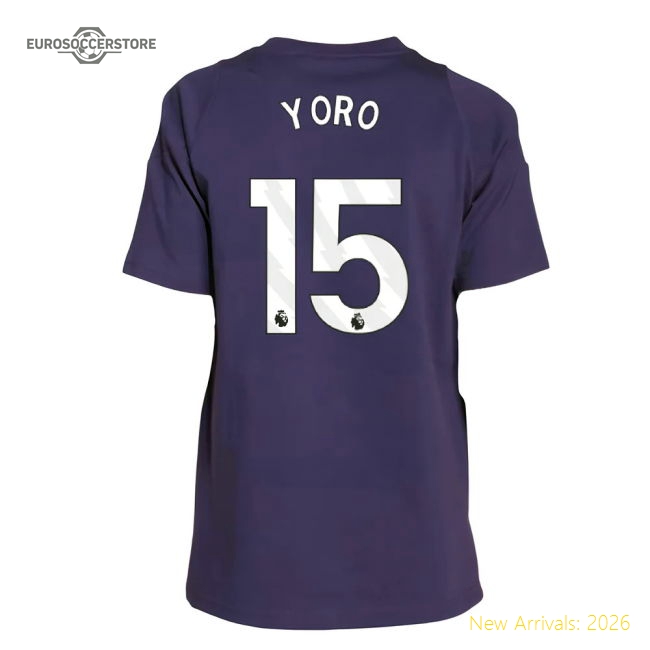Premium Kids Man Utd Yoro Jersey 2025-2026 Soft-touch Moisture-wicking