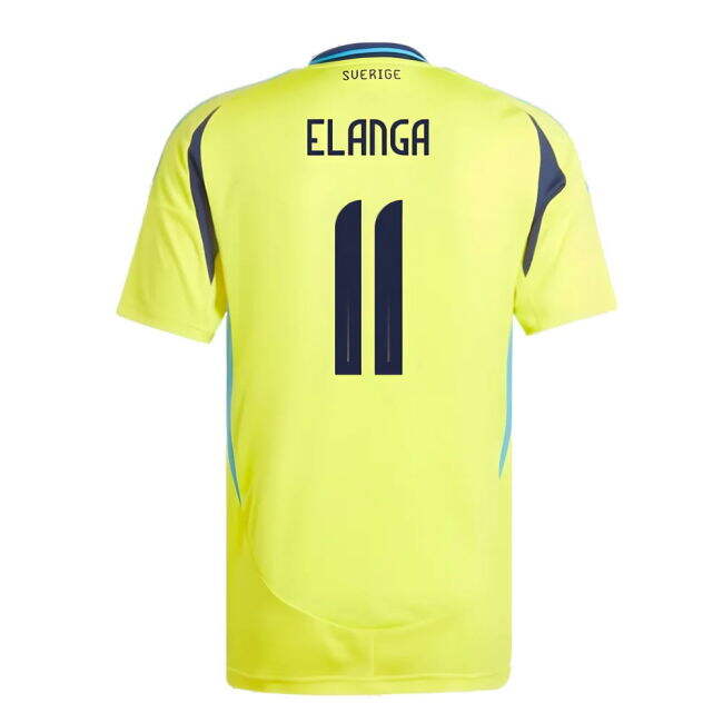 2024-2025 Sweden Home Shirt (ELANGA 11)