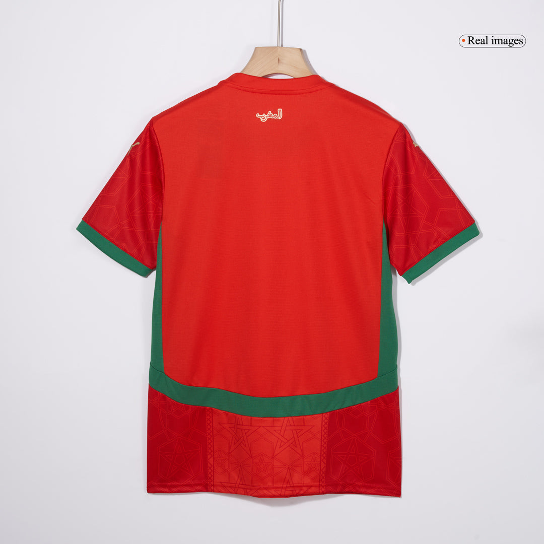 Morocco Home  Soccer Jersey 2024/25 Authentic Kit