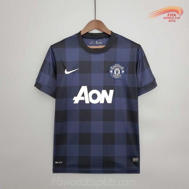 Manchester United 13-14 Third Black Football Kit
