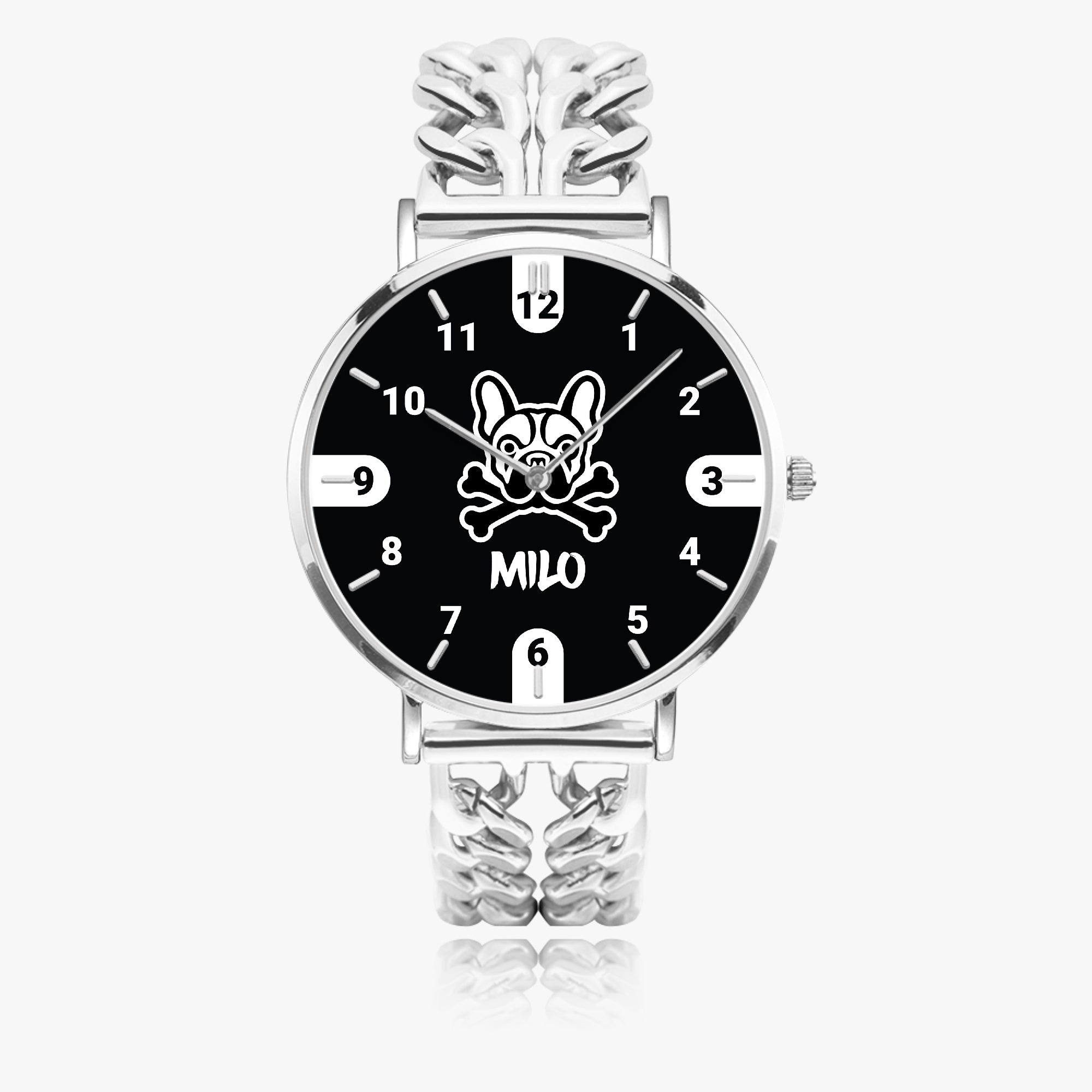 DAISY - Personalized Chic Hollow Strap Watch for Frenchie Lovers