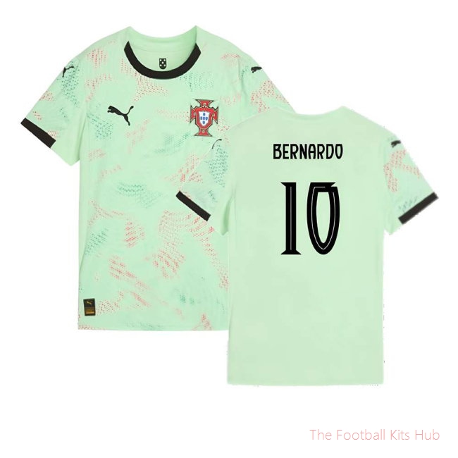 2025-2026 Portugal Womens Team Away Shirt (Ladies) (Bernardo 10)