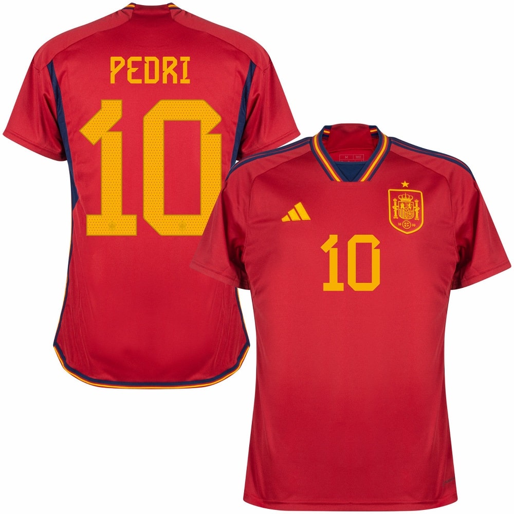 SPAIN FIFA Approved HOME JERSEY WORLD CUP 2022 PEDRI