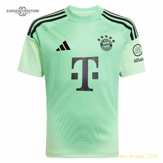 Match-Day 2025-2026 Bayern Munich Home Goalkeeper Shirt (Glory Mint) -