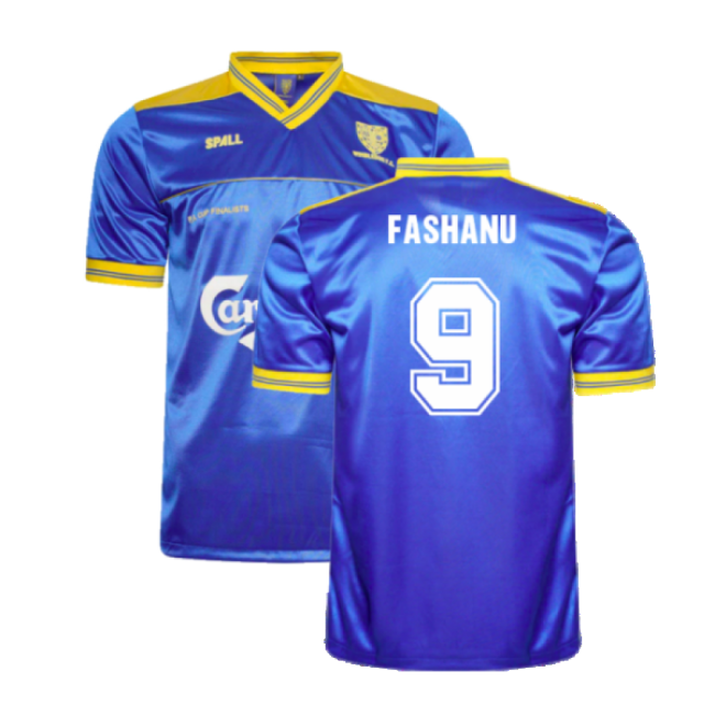 Retro Jersey Top-Quality - Stretchable Fashanu 9 Adults #86498