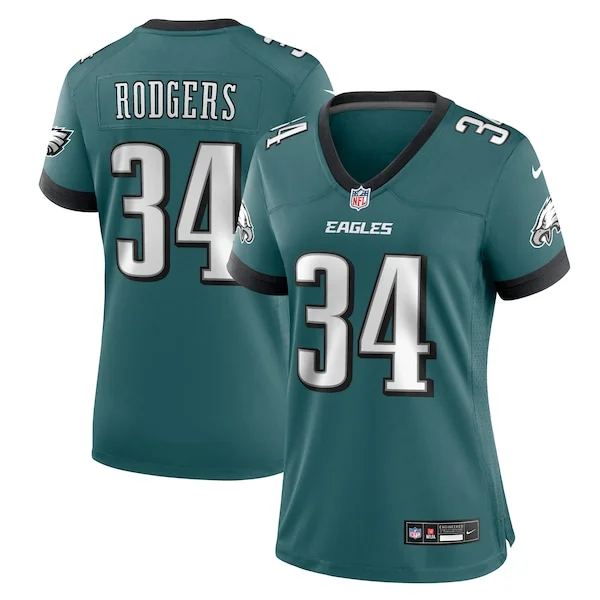 None Game NFL Jersey - Green | Authentic Football Apparel | NFL Footba