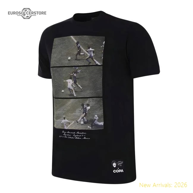 Maradona X Copa 1986 Solo Goal T-shirt - Match Quality - Official Design