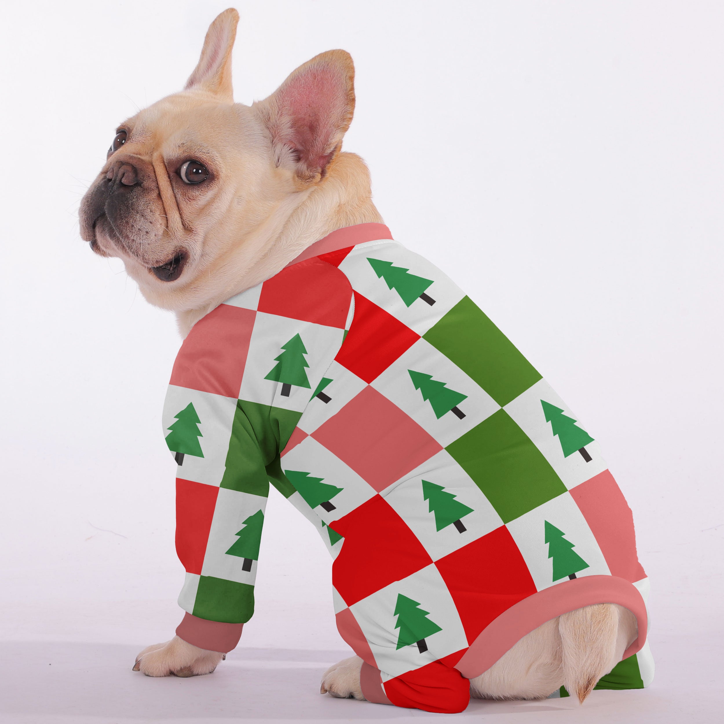 French Bulldog Christmas Frenchie Pajama Practical Pet Supply