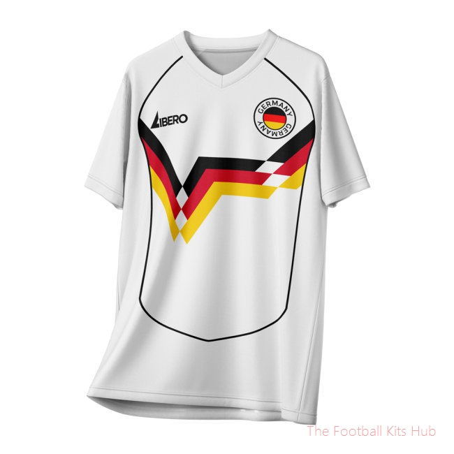 Germany 1990 Vintage Style Concept Shirt (Libero) Adult Short Sleeve