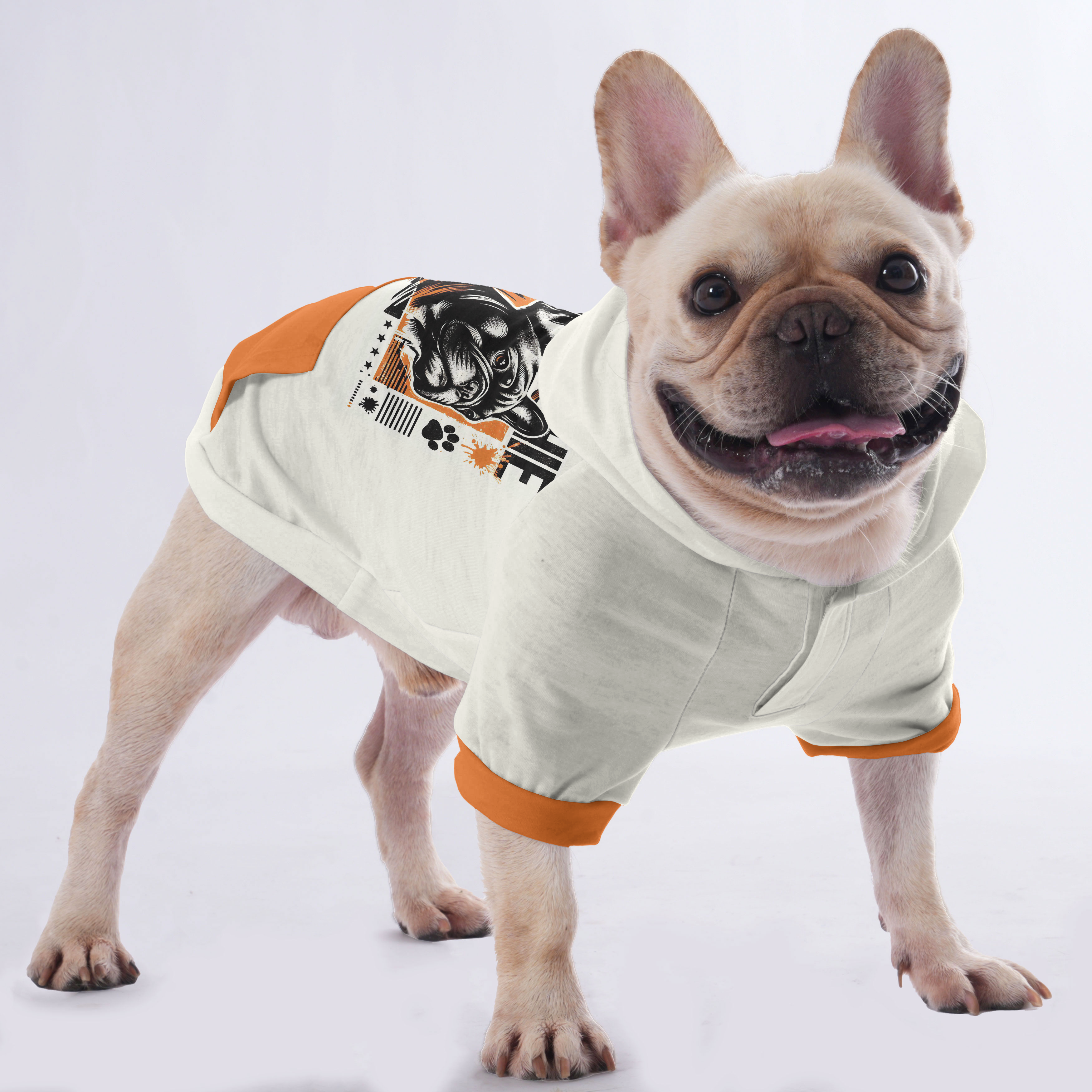 Pet-Lover Poppy - Hoodies For French Bulldog | Frenchie Shop Original...