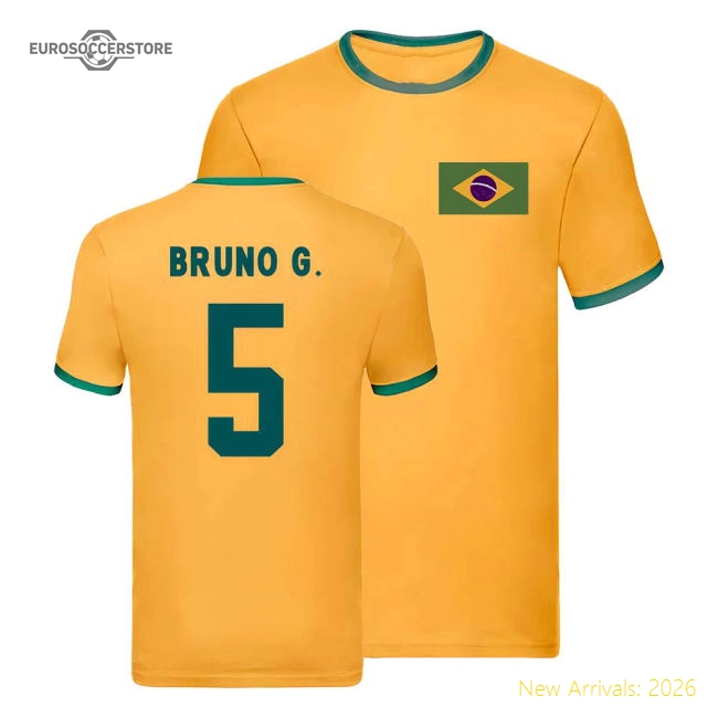Football Brazil T-shirt - Genuine Breathable Construction