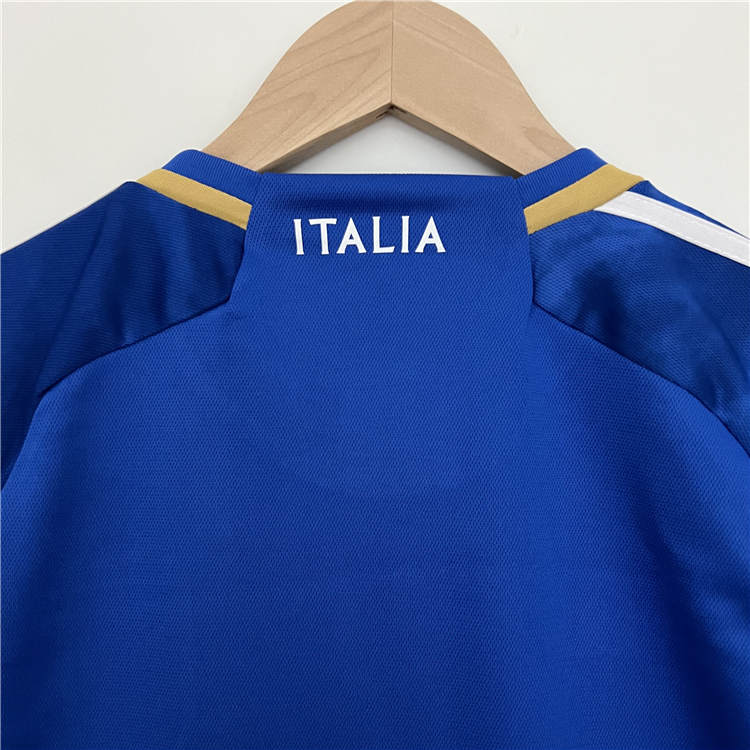 High Performance Kids Italy 2023 Home Blue Soccer Kit ShirtShorts
