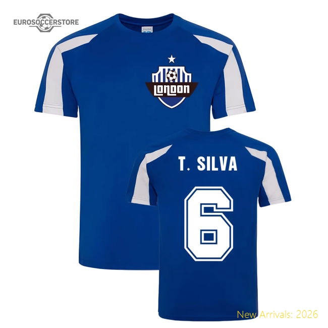 Thiago Silva Sport Training Game Wear Jersey Ready