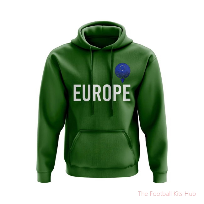 Men Europe Golf Name Hoody (Green)