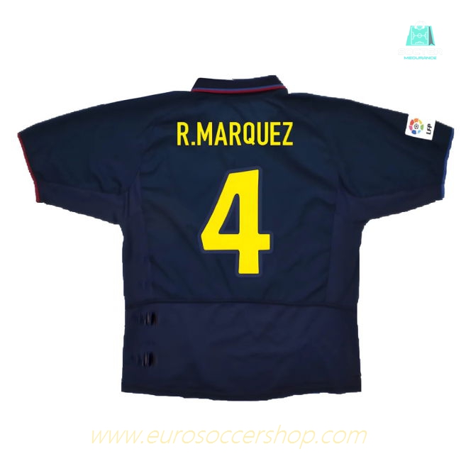 Barcelona 2003-04 Third Shirt ((Very Good) XXL) (R.Marquez 4)