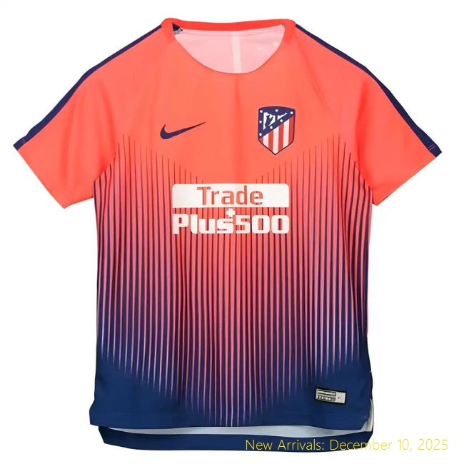 2018-2019 Atletico Madrid Nike Pre-Match Training Premium Shirt