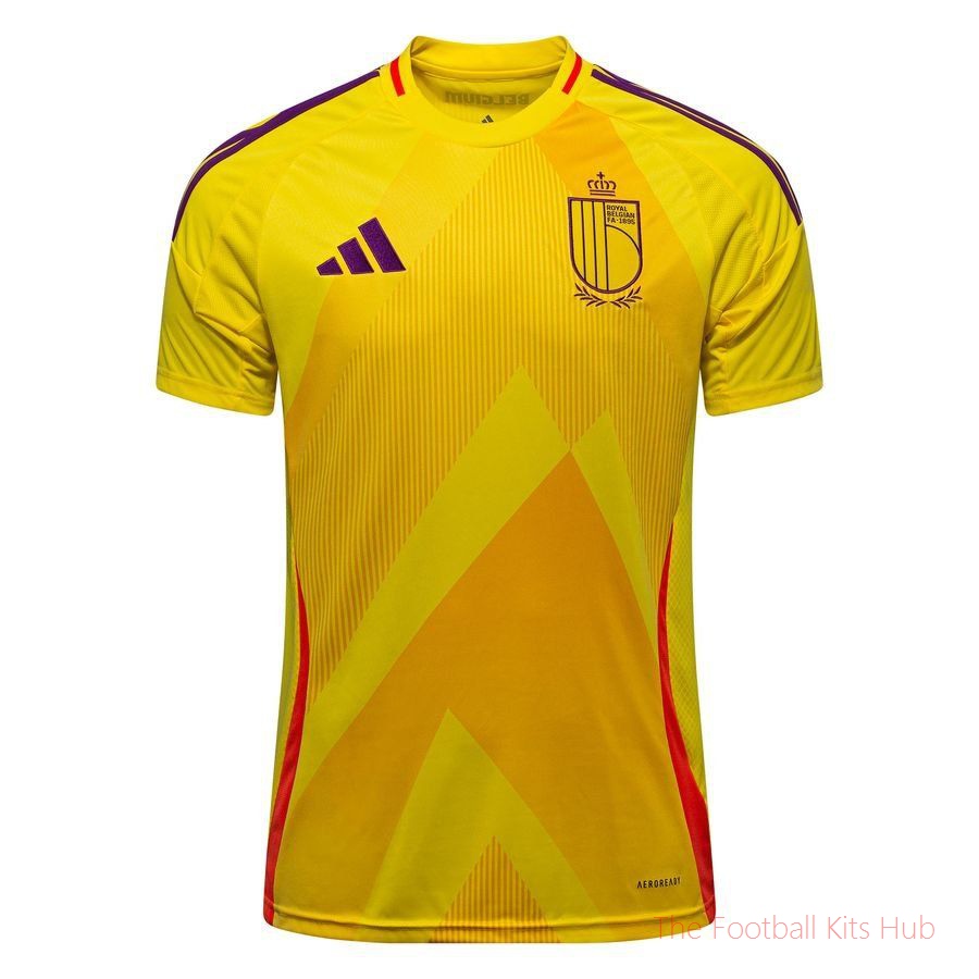 Belgium Away Shirt Womens Euro 2025