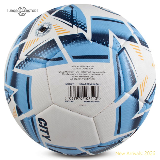 Official Manchester City Fc Nova Premium Football - Premium Quality